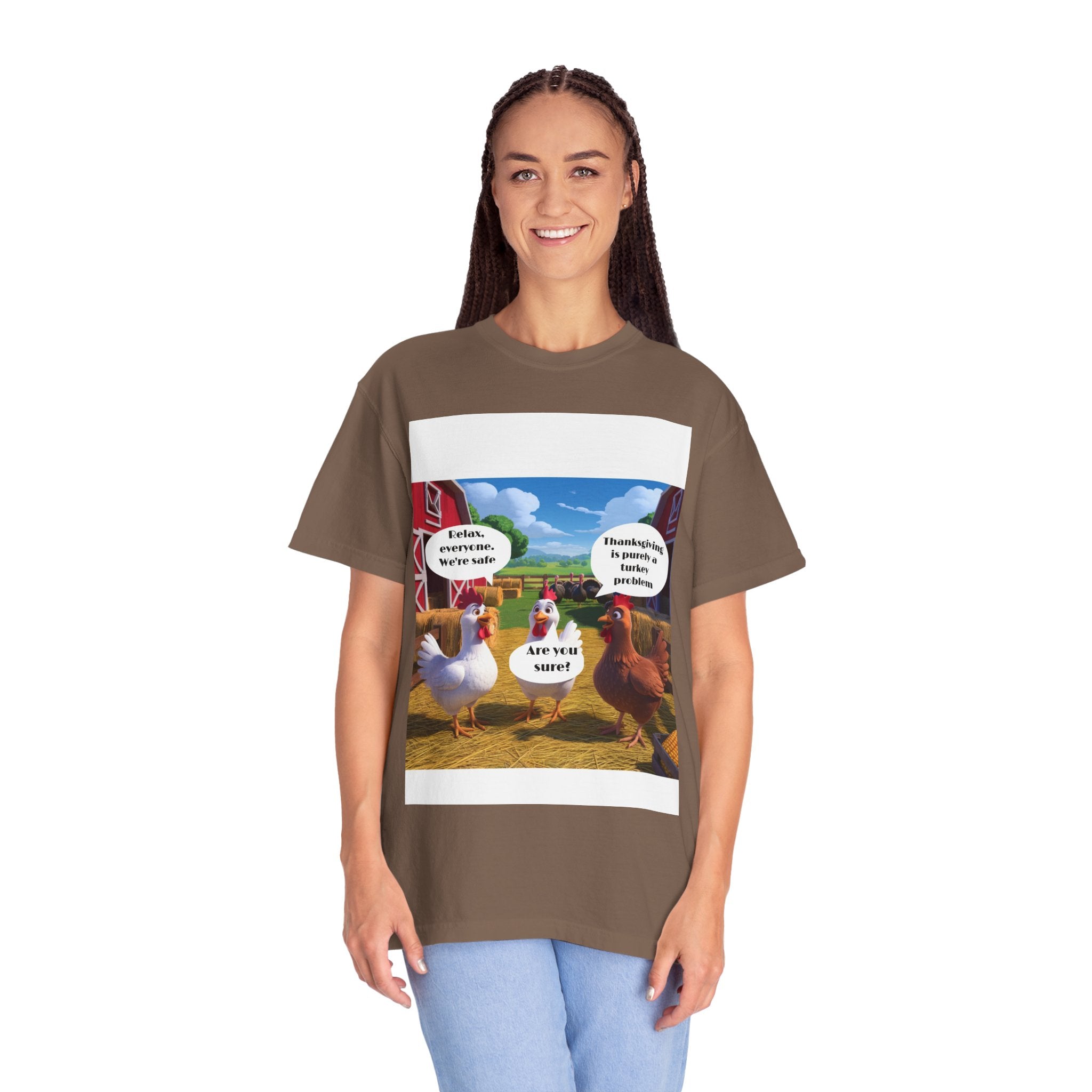 Chicken Trio Turkey Season Unisex T-shirt