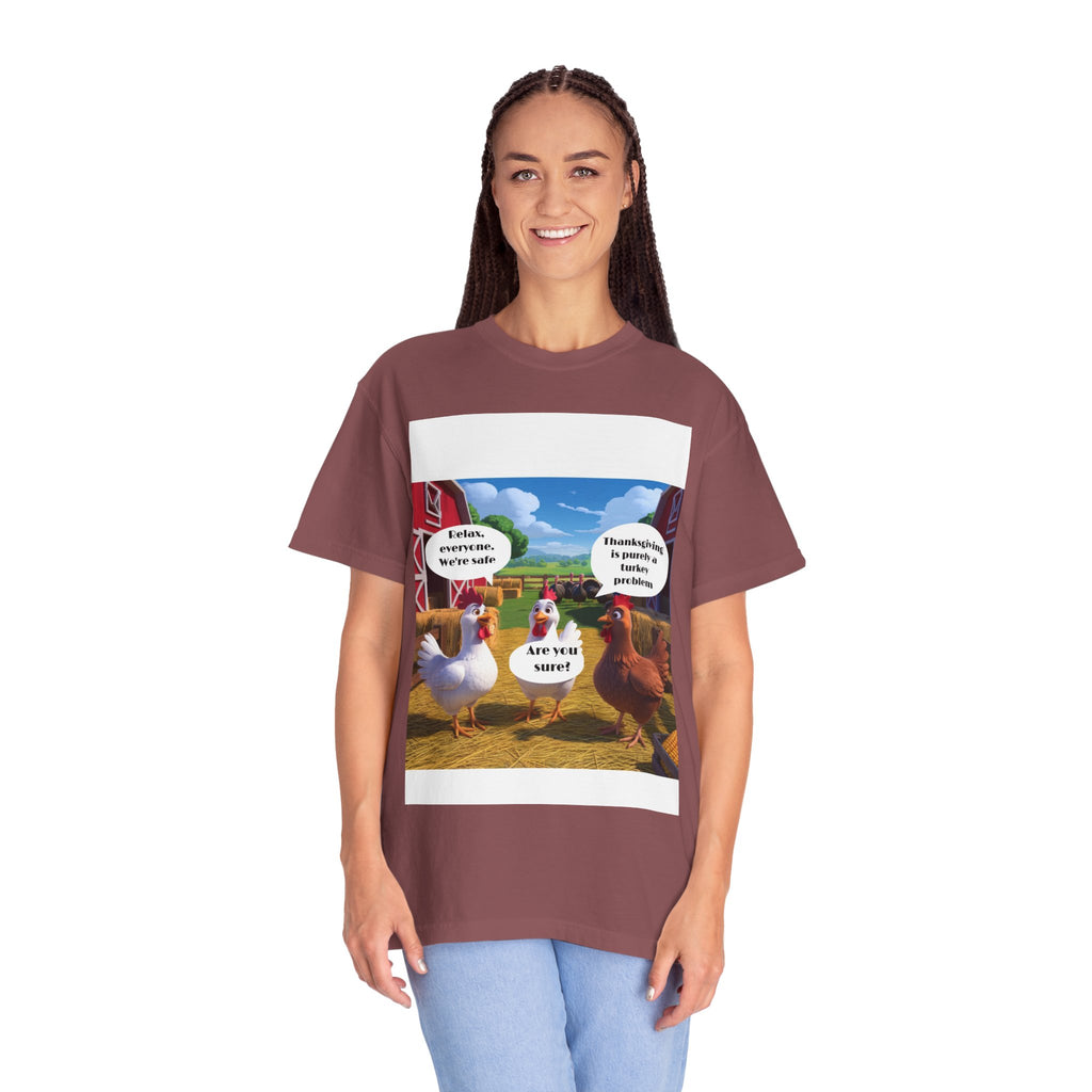 Chicken Trio Turkey Season Unisex T-shirt