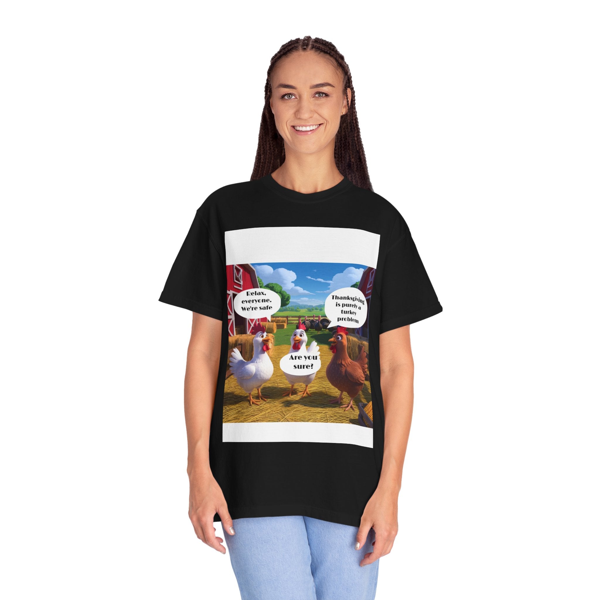 Chicken Trio Turkey Season Unisex T-shirt