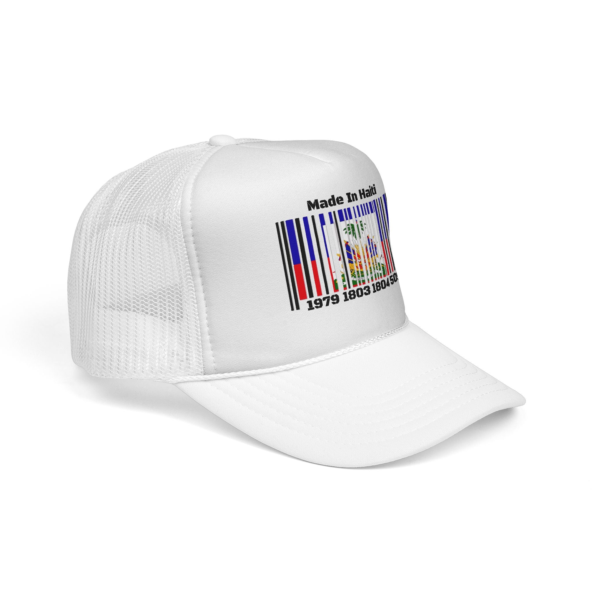 Made in Haiti Barcode Trucker Cap