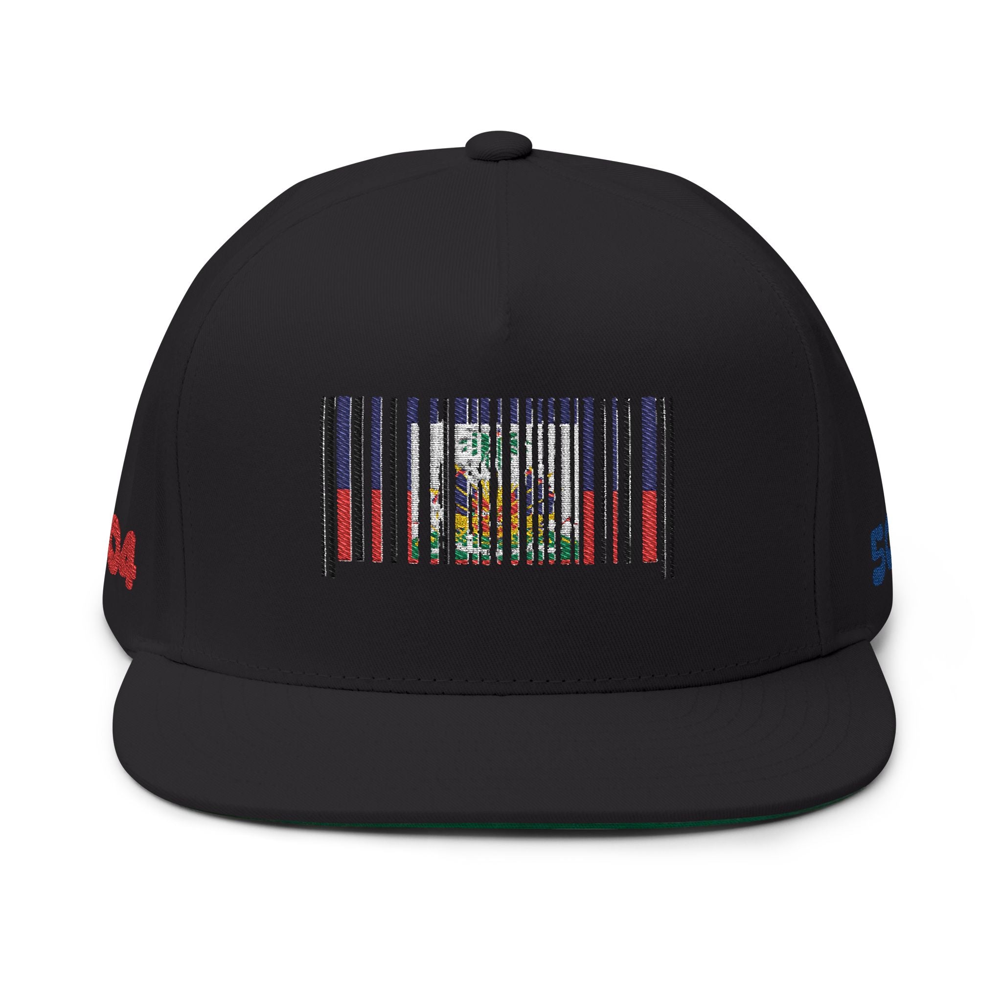 Haitian Barcode Embroidered Cap