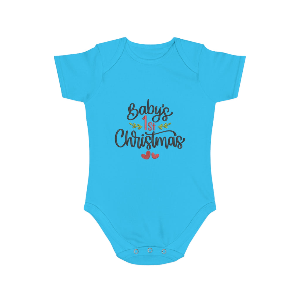 Short Sleeve Baby Bodysuit