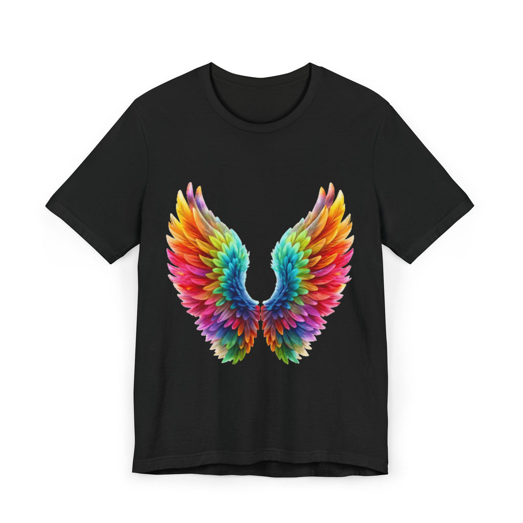 Rainbow Angel Wings T-Shirt