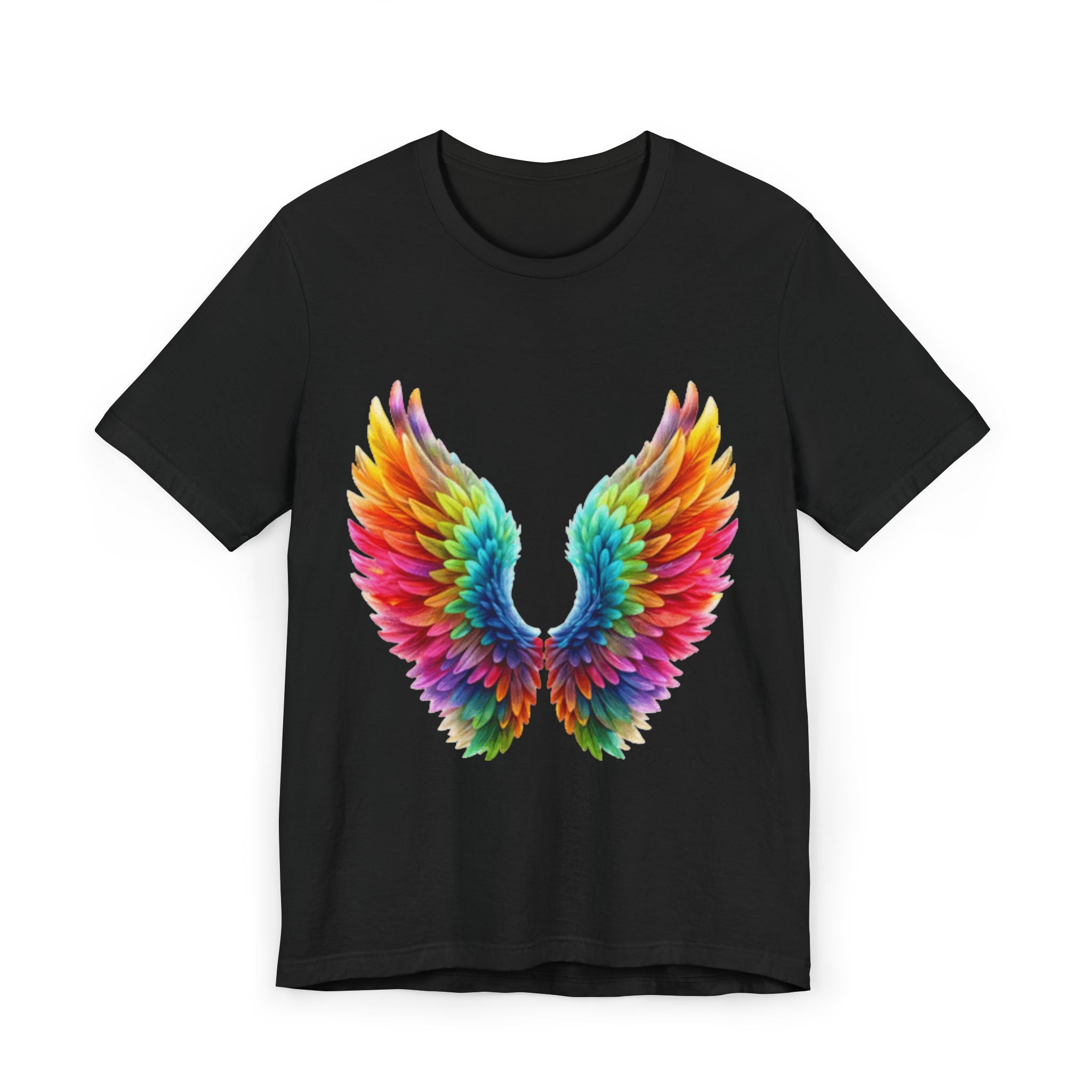 Rainbow Angel Wings T-Shirt