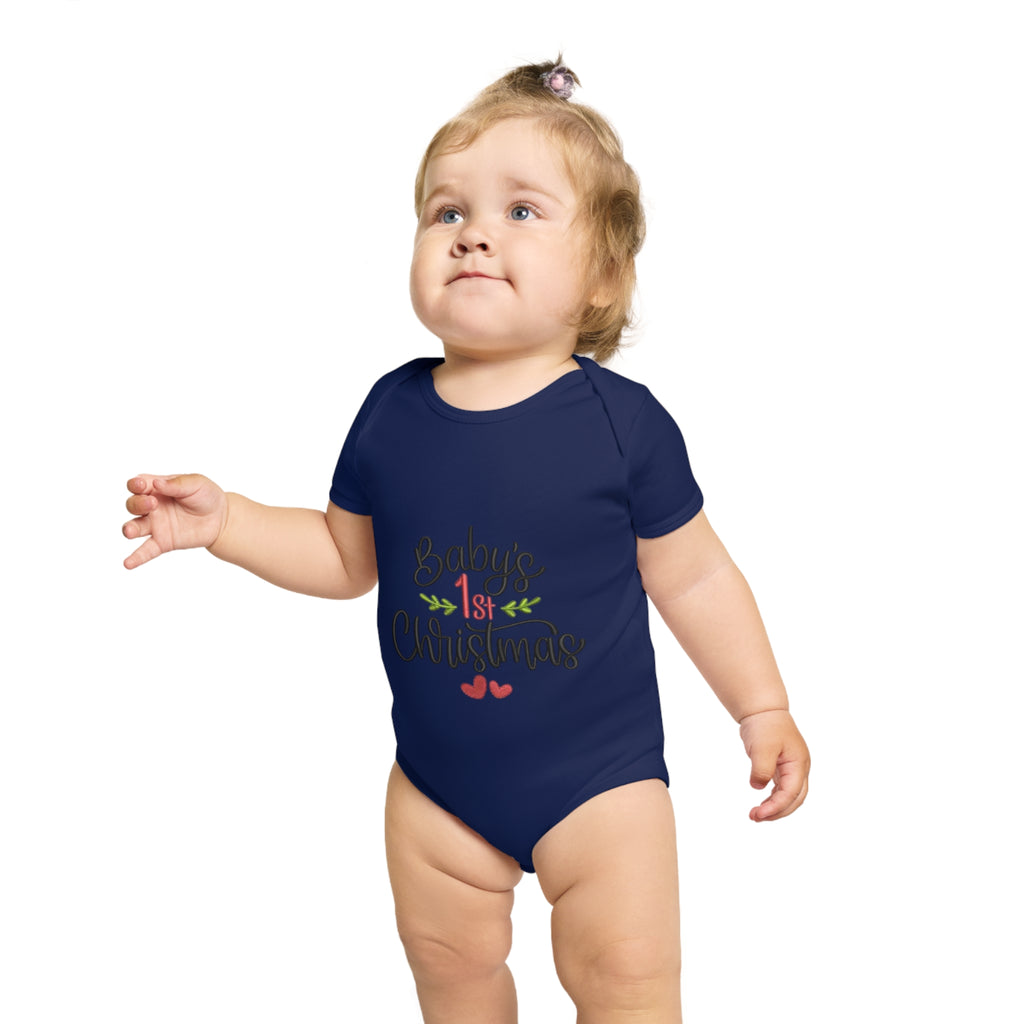 Short Sleeve Baby Bodysuit
