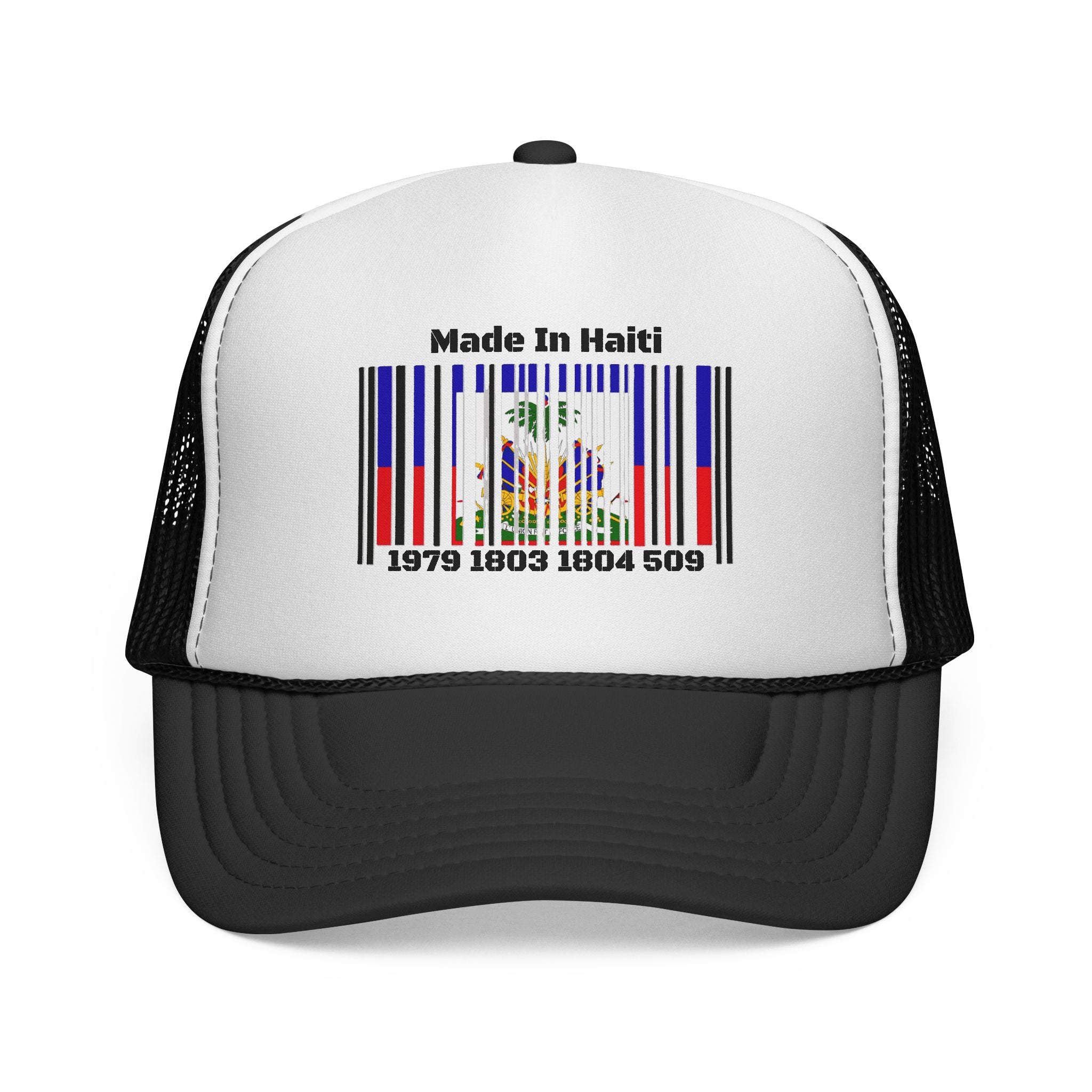 Made in Haiti Barcode Trucker Cap