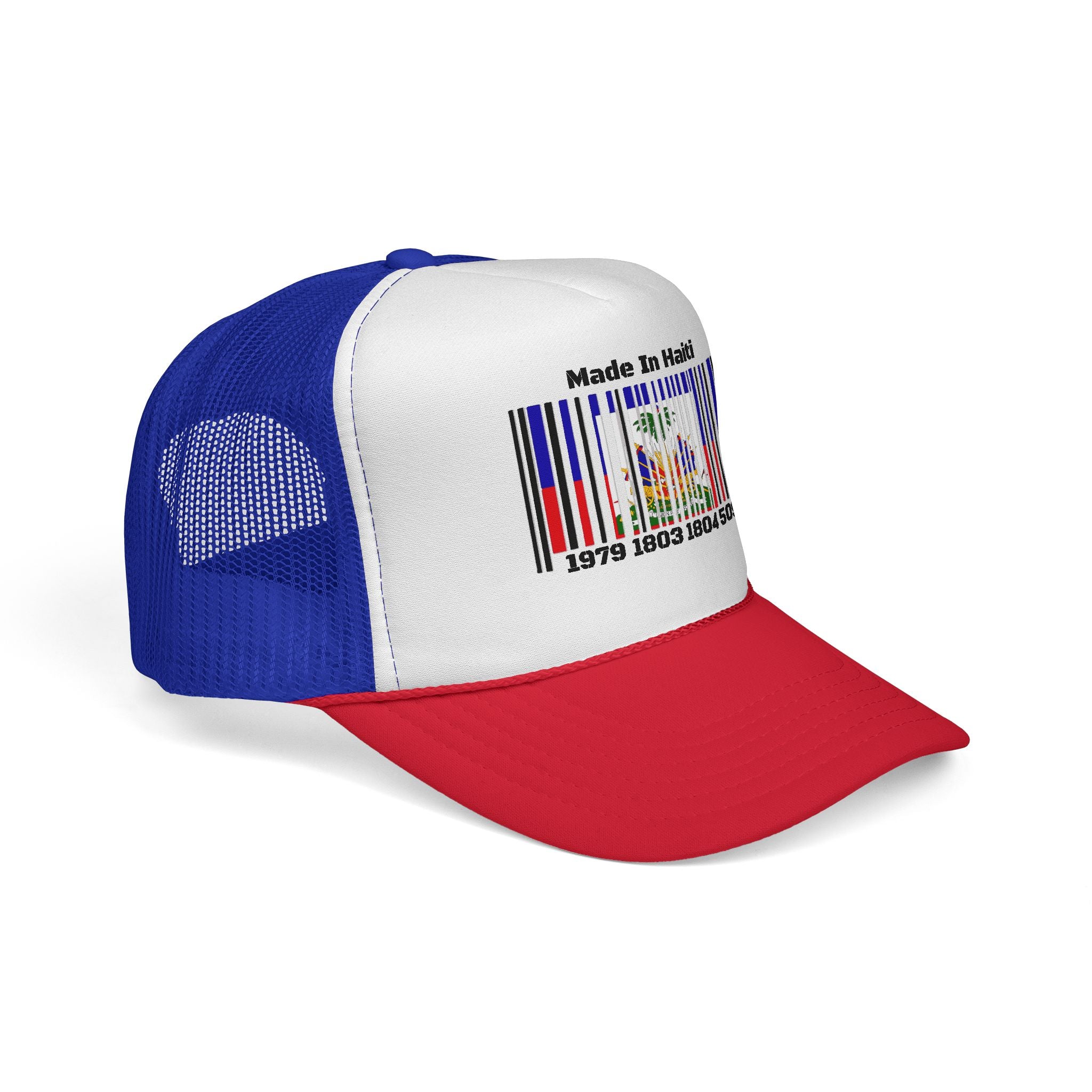 Made in Haiti Barcode Trucker Cap