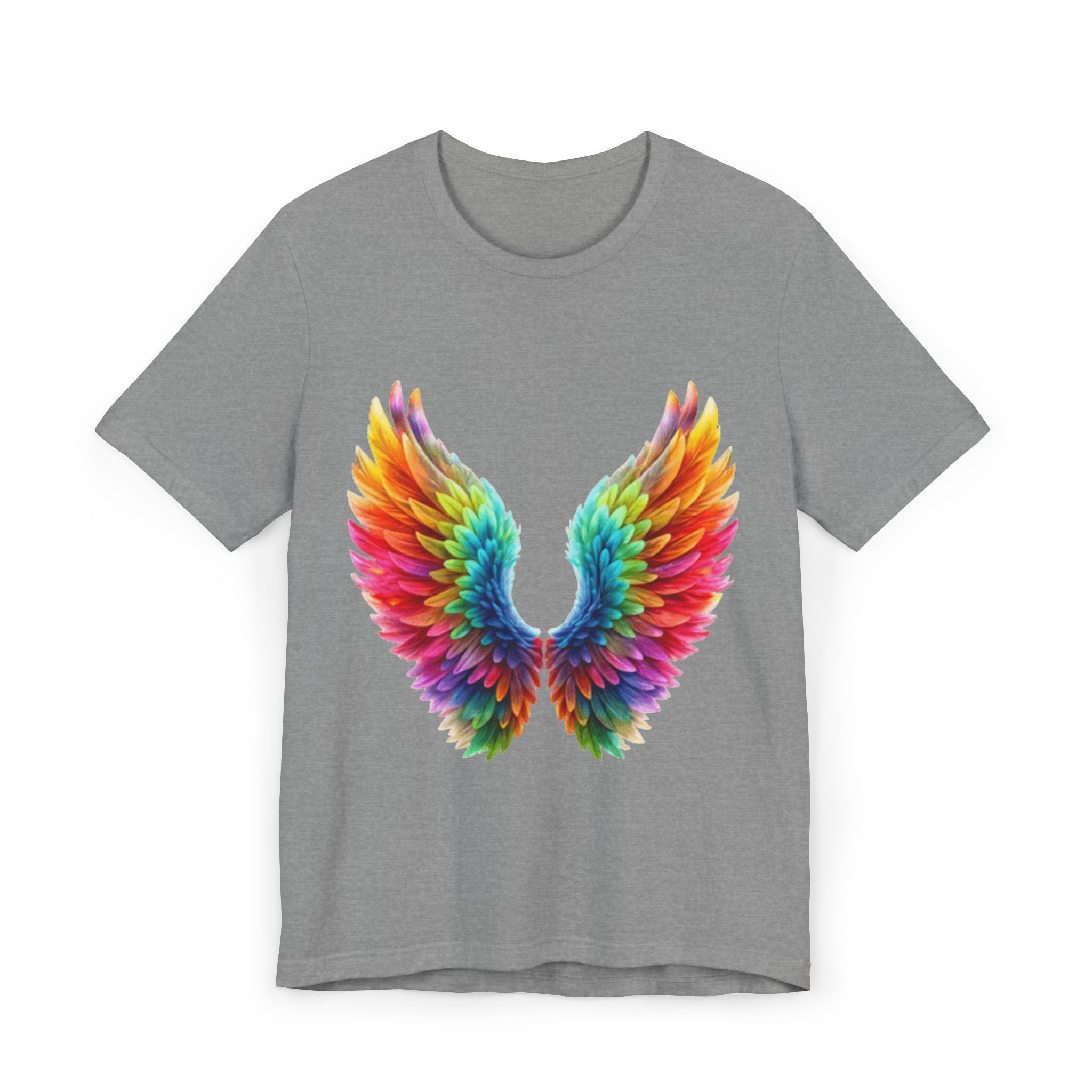 Rainbow Angel Wings T-Shirt