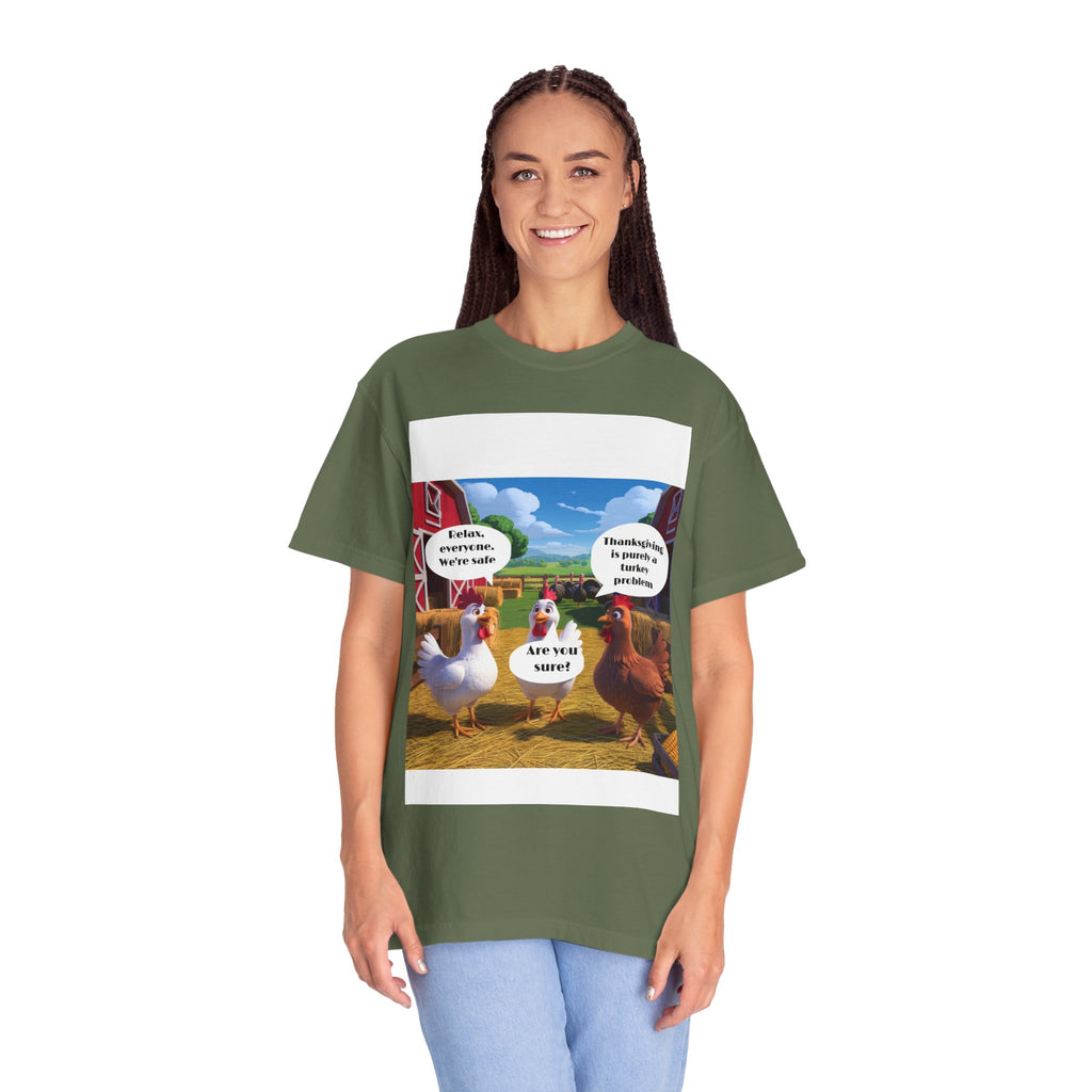 Chicken Trio Turkey Season Unisex T-shirt