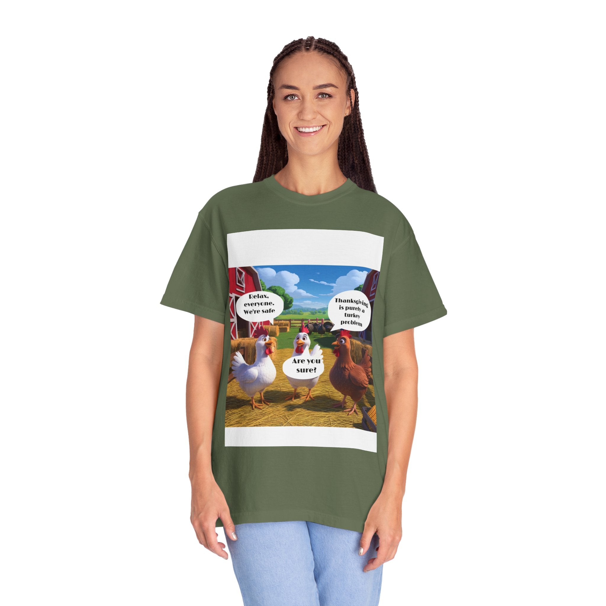 Chicken Trio Turkey Season Unisex T-shirt