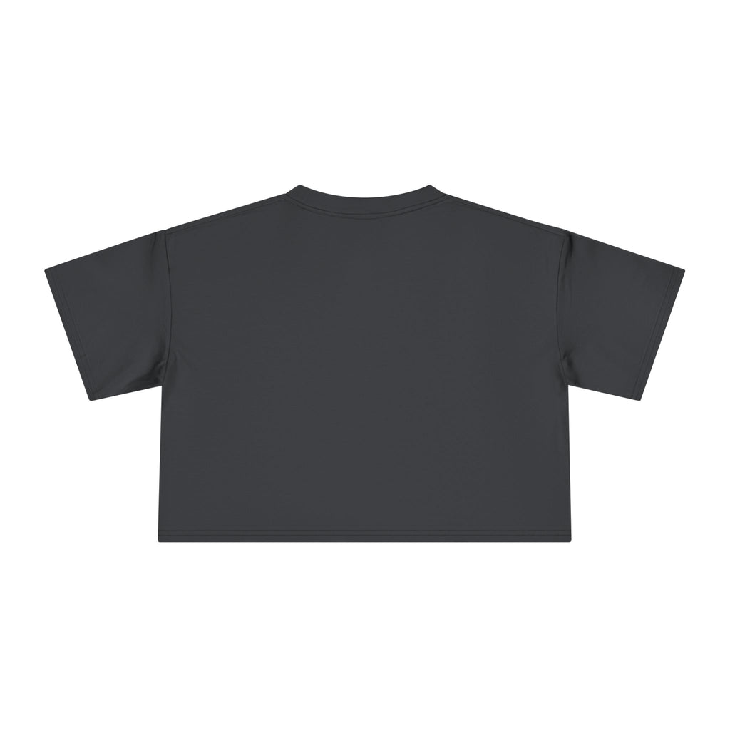 Christmas Ornament Crop Tee — Red Bow Holiday Graphic Top