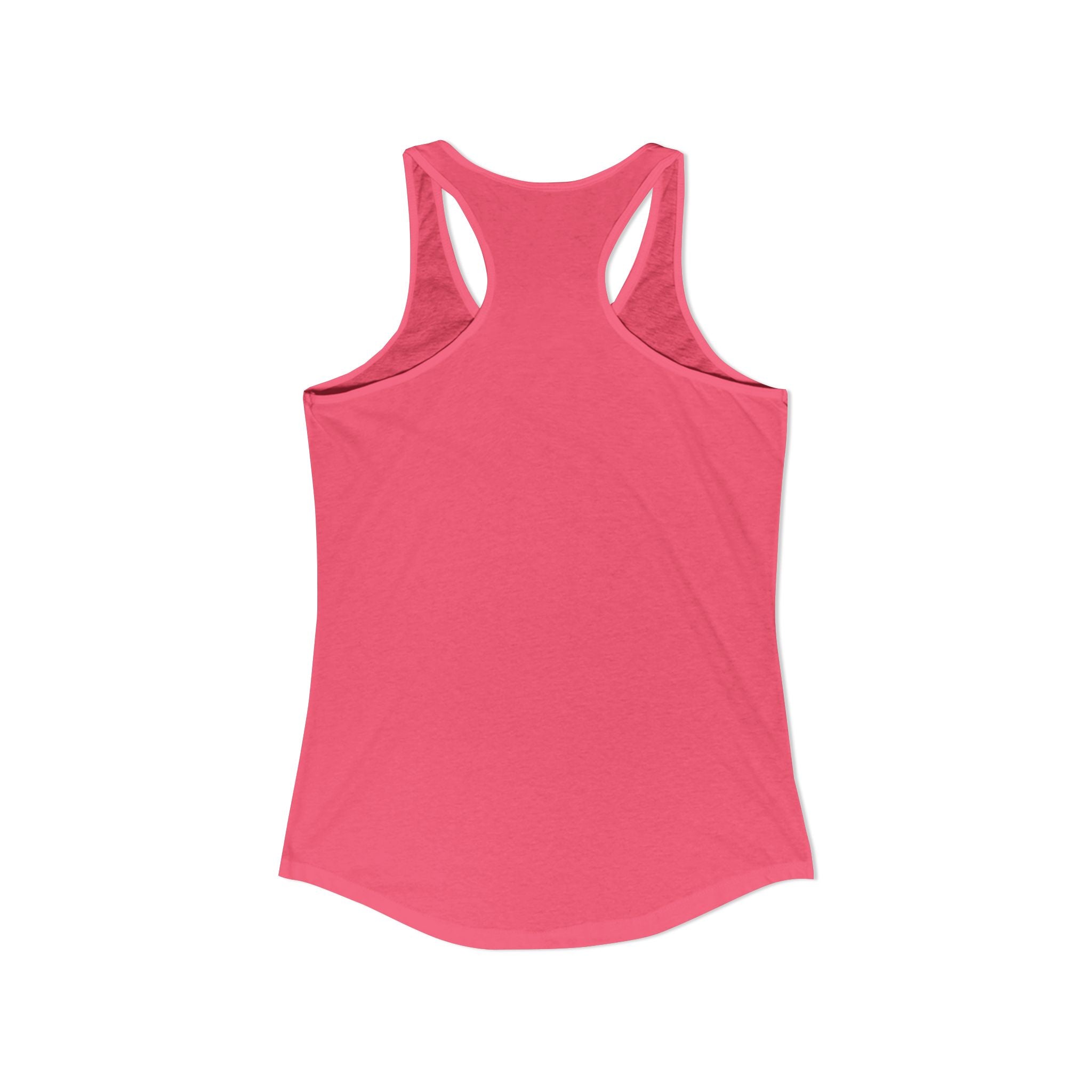 Women's Racerback Tank — Red Ribbon Christmas Design
