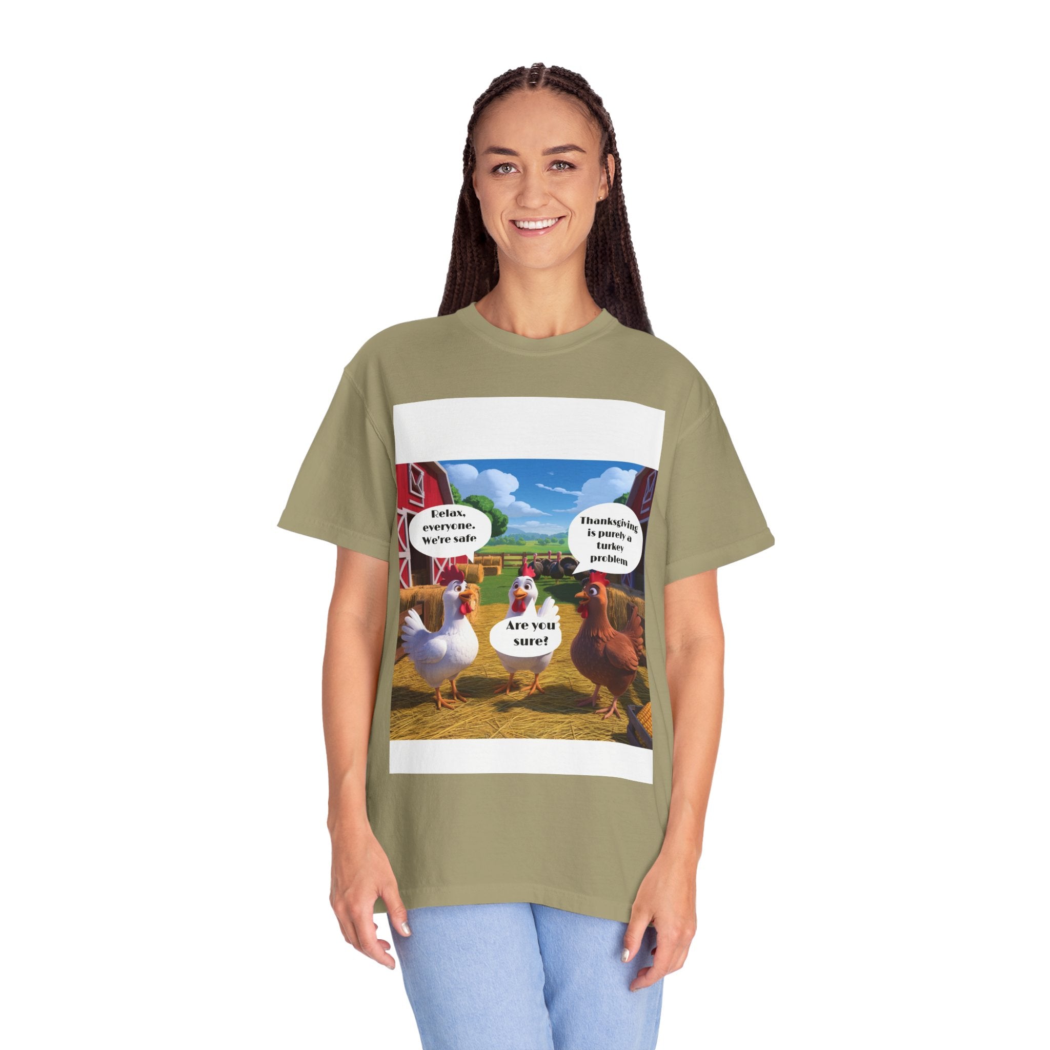 Chicken Trio Turkey Season Unisex T-shirt