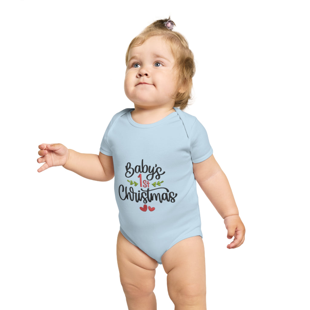 Short Sleeve Baby Bodysuit