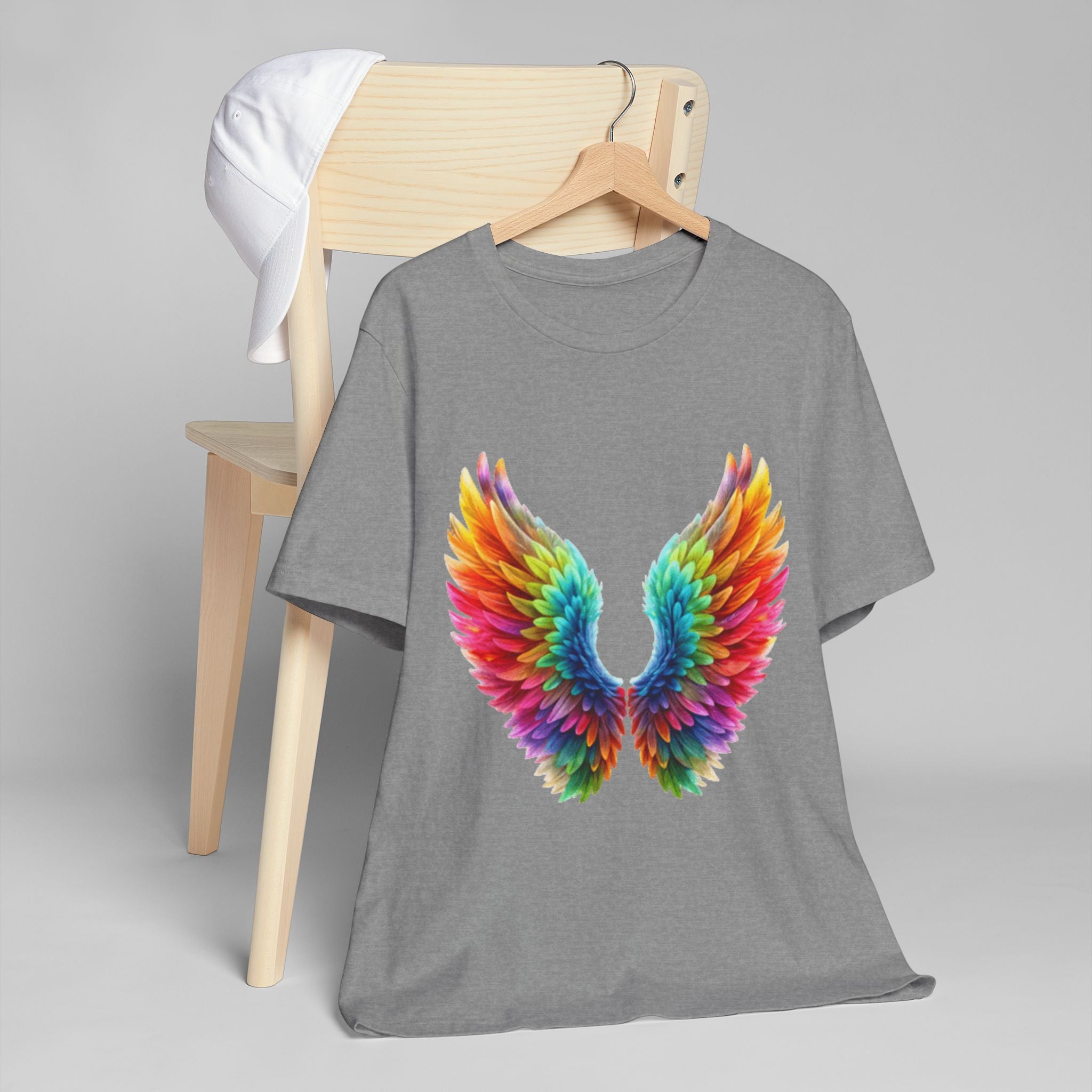 Rainbow Angel Wings T-Shirt