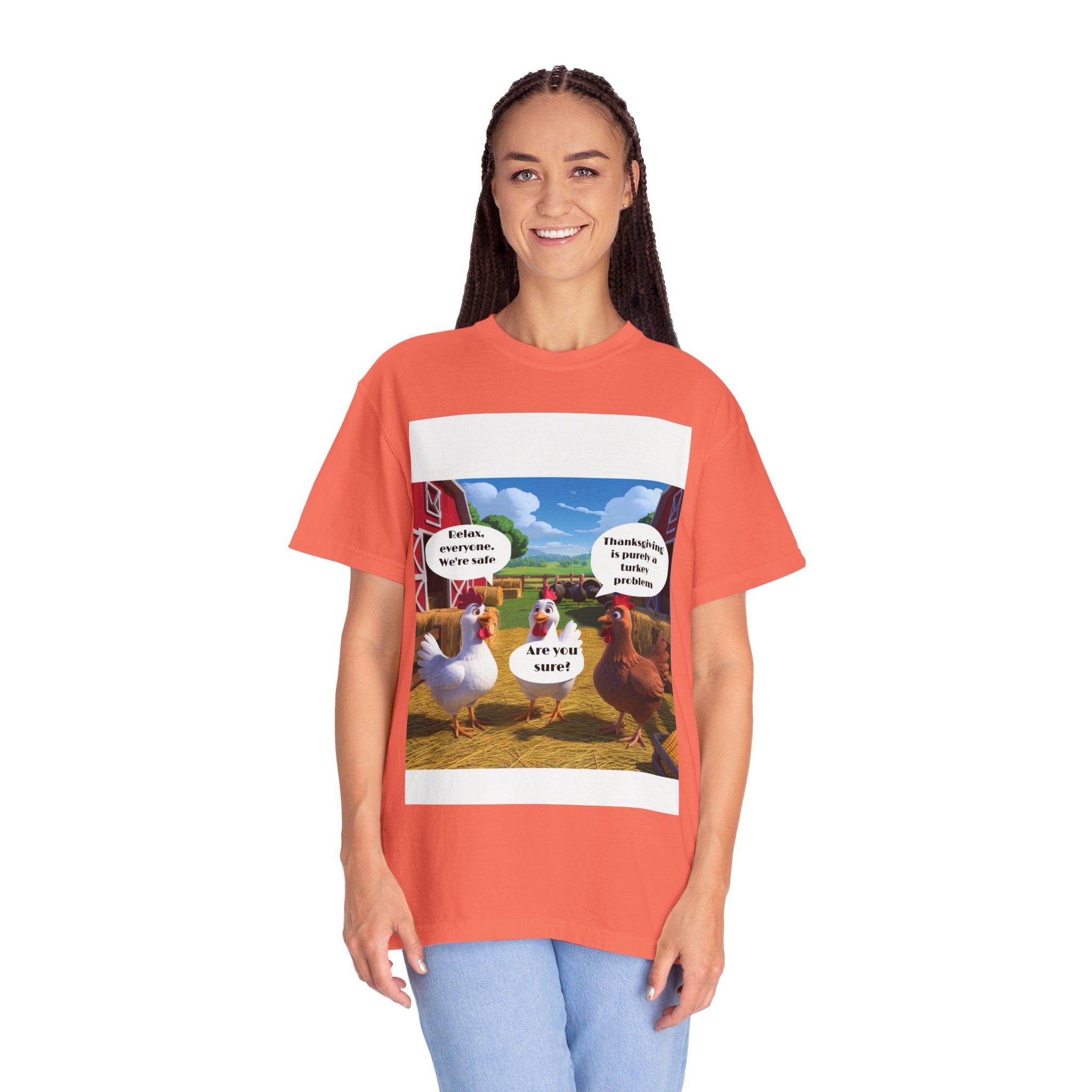 Chicken Trio Turkey Season Unisex T-shirt