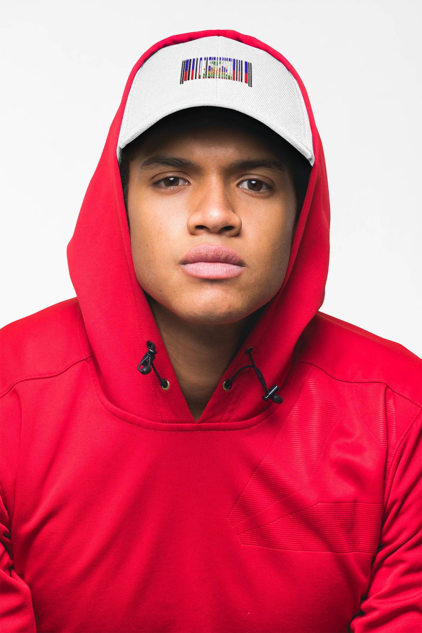 Haitian Barcode Embroidered Cap