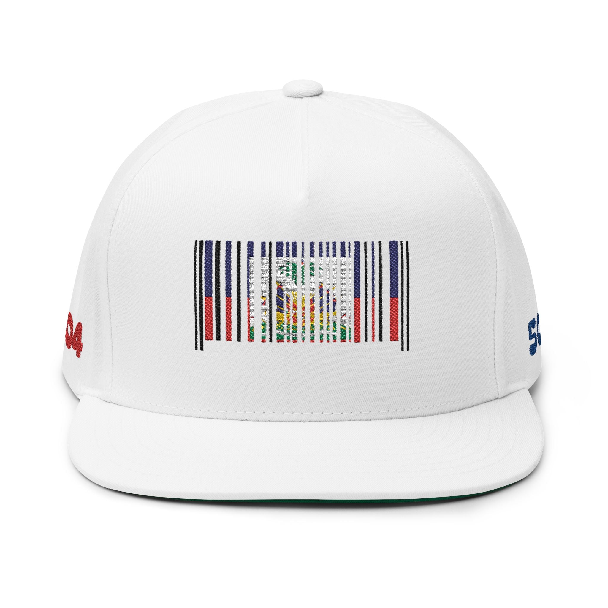 Haitian Barcode Embroidered Cap