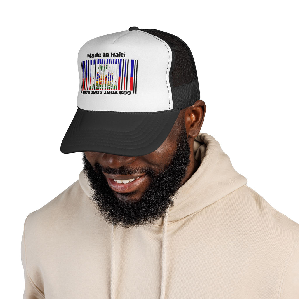 Made in Haiti Barcode Trucker Cap