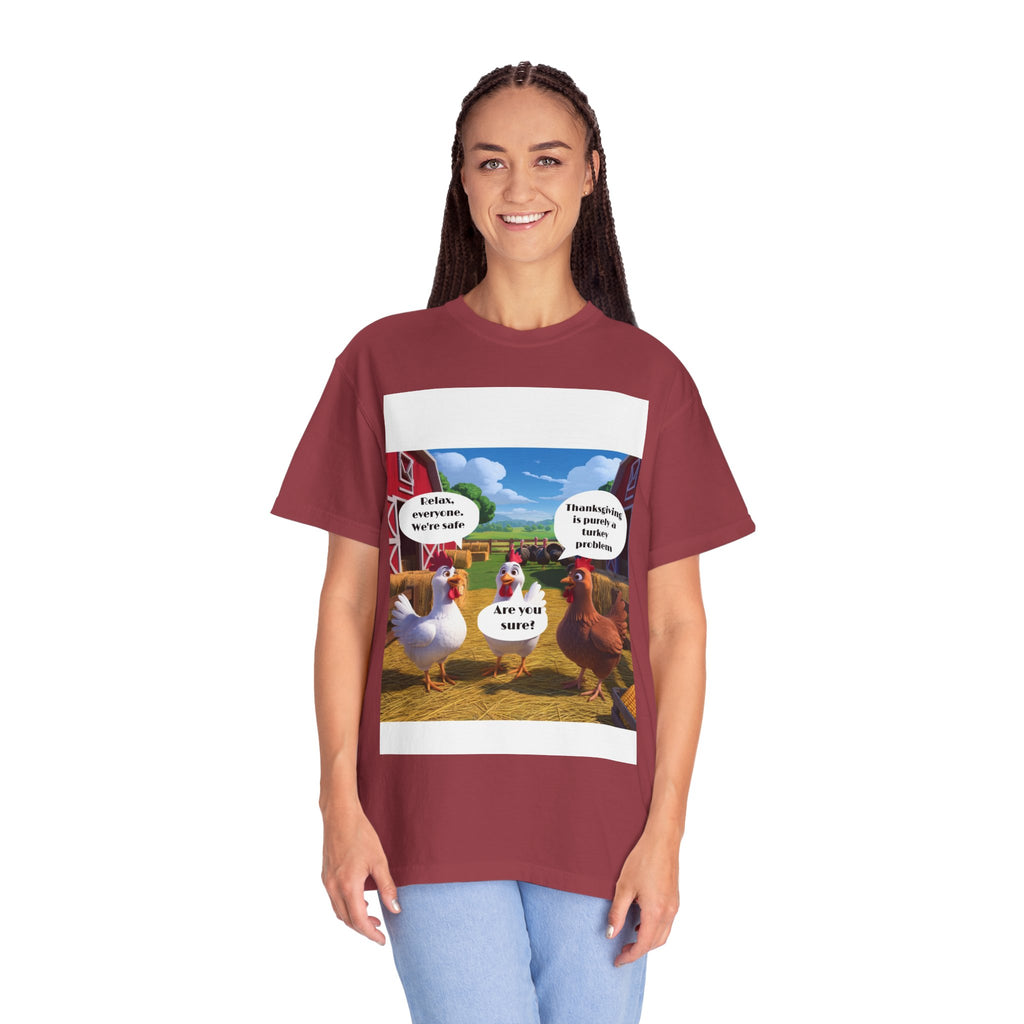 Chicken Trio Turkey Season Unisex T-shirt