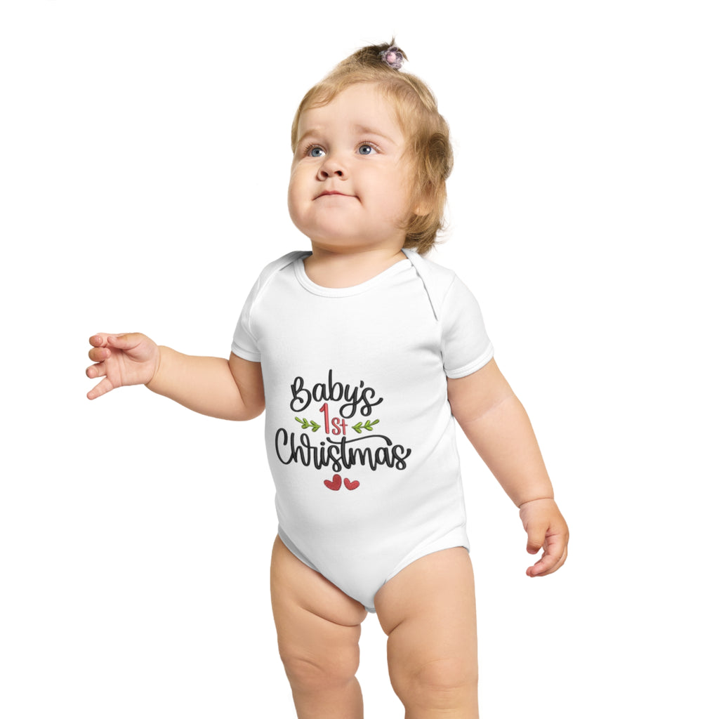 Short Sleeve Baby Bodysuit