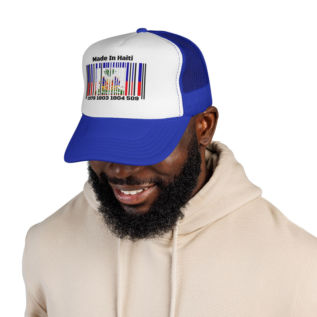 Made in Haiti Barcode Trucker Cap