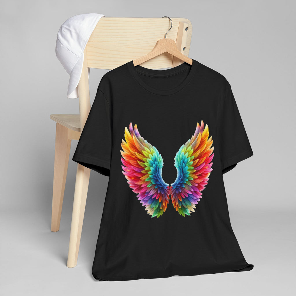 Rainbow Angel Wings T-Shirt
