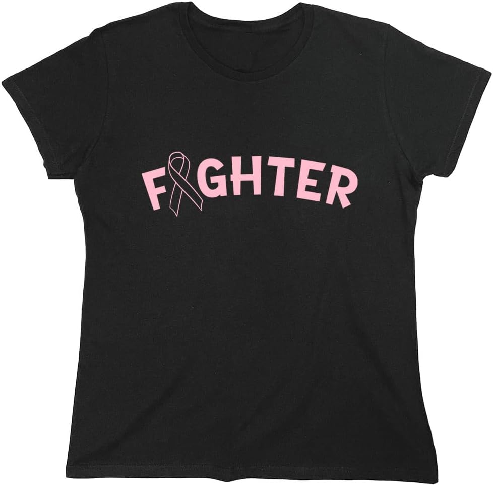 Feelin Good Tees Breast Cancer Support Shirt for Men & Women | Pink Ribbon Awareness Tee for Unisex | Womens Graphic T Shirt
