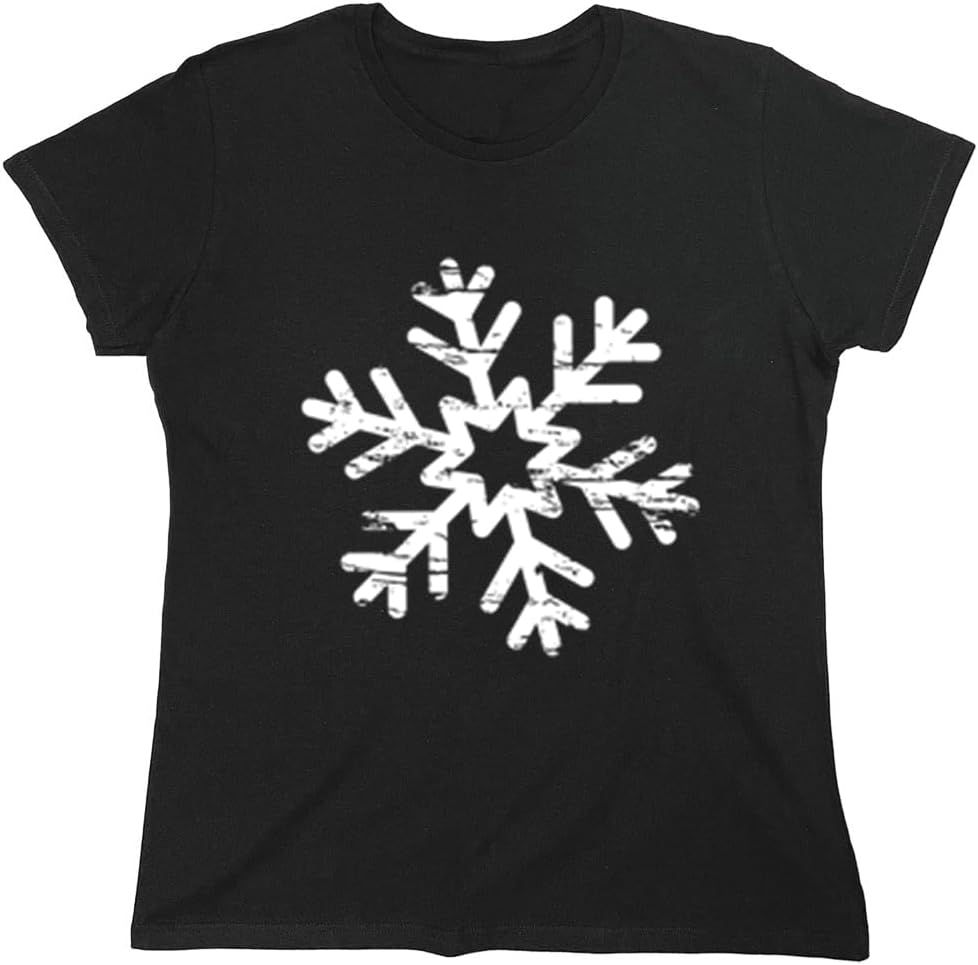 Christmas Snowflake Novelty Xmas Graphic T-Shirt