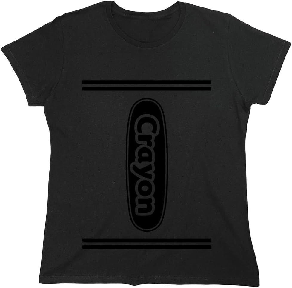 Crayon Shirt Women Men Kids | Costume for Halloween Party Group Event Unisex Matching Colorful Teacher Art Theme T-Shirt