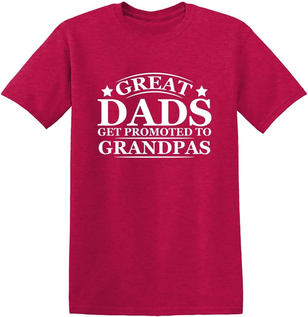 Great Dads, Mens Graphic T-Shirts with Family Humor | Classic Funny T Shirts for Men|Novelty T-Shirts Gift for Grandpa