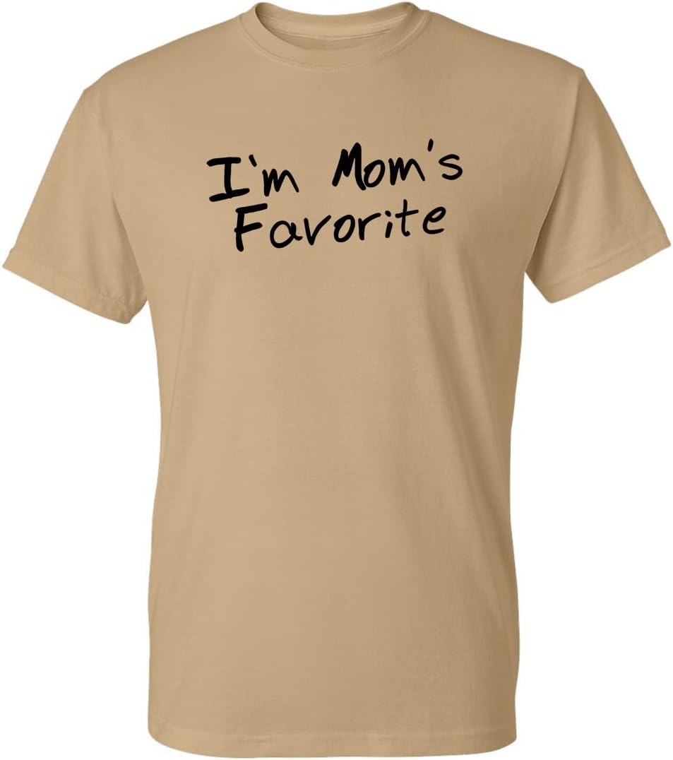 I'm Mom's Favorite Christmas Children Sibling Rivalry Tee | Premium Mens T Shirts | Graphic Novelty Sarcastic Funny T Shirt