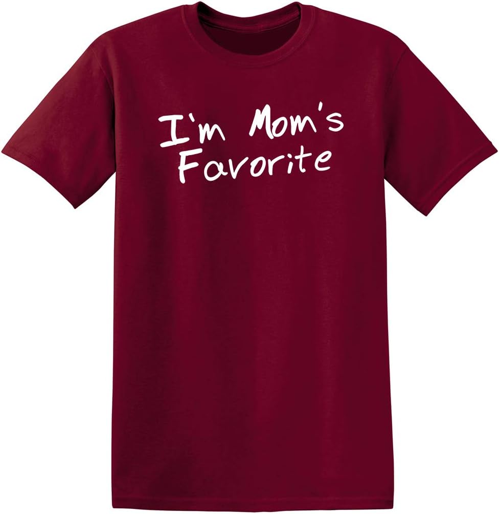 I'm Mom's Favorite Christmas Children Sibling Rivalry Tee | Premium Mens T Shirts | Graphic Novelty Sarcastic Funny T Shirt