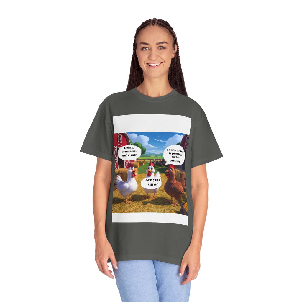 Chicken Trio Turkey Season Unisex T-shirt