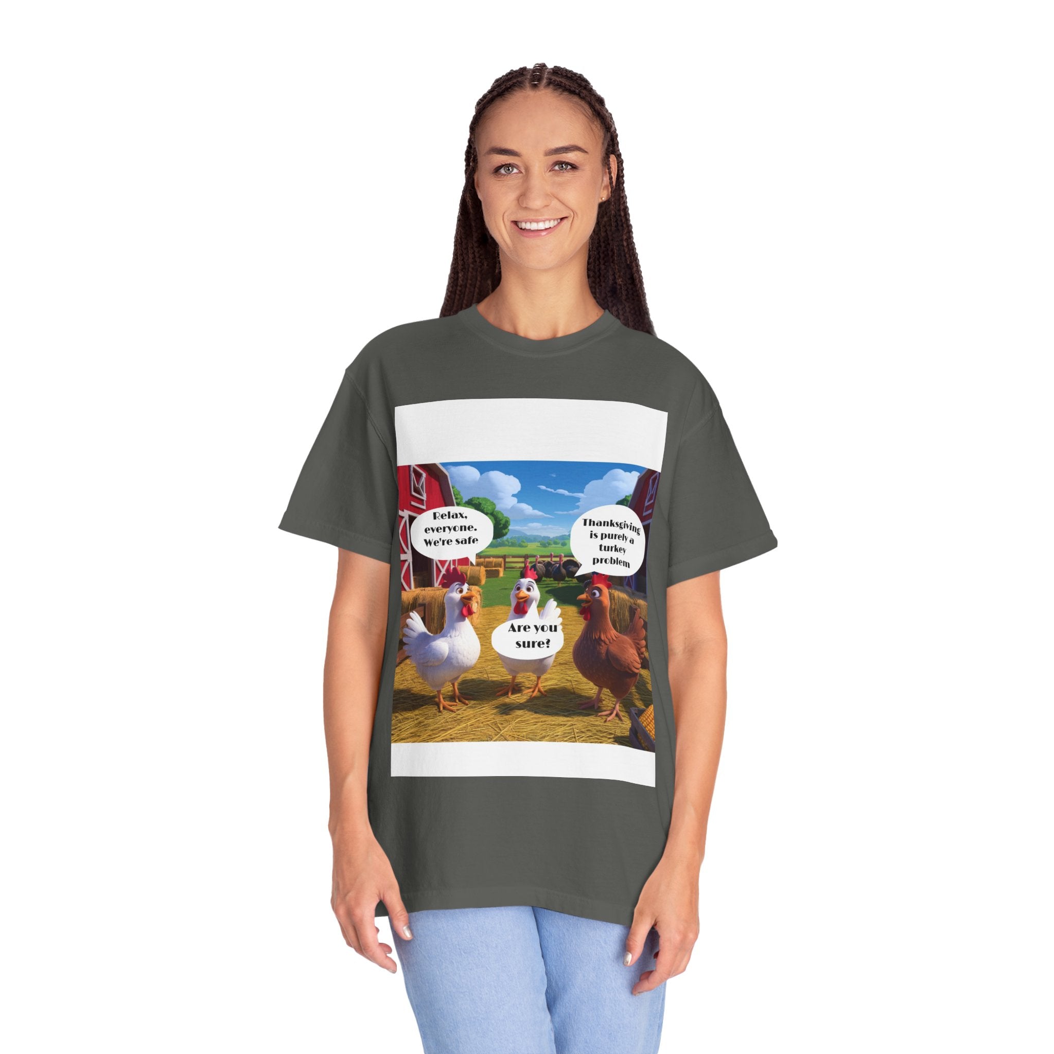 Chicken Trio Turkey Season Unisex T-shirt