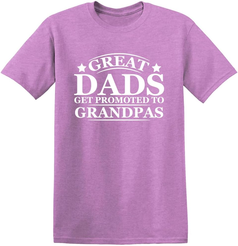 Great Dads, Mens Graphic T-Shirts with Family Humor | Classic Funny T Shirts for Men|Novelty T-Shirts Gift for Grandpa
