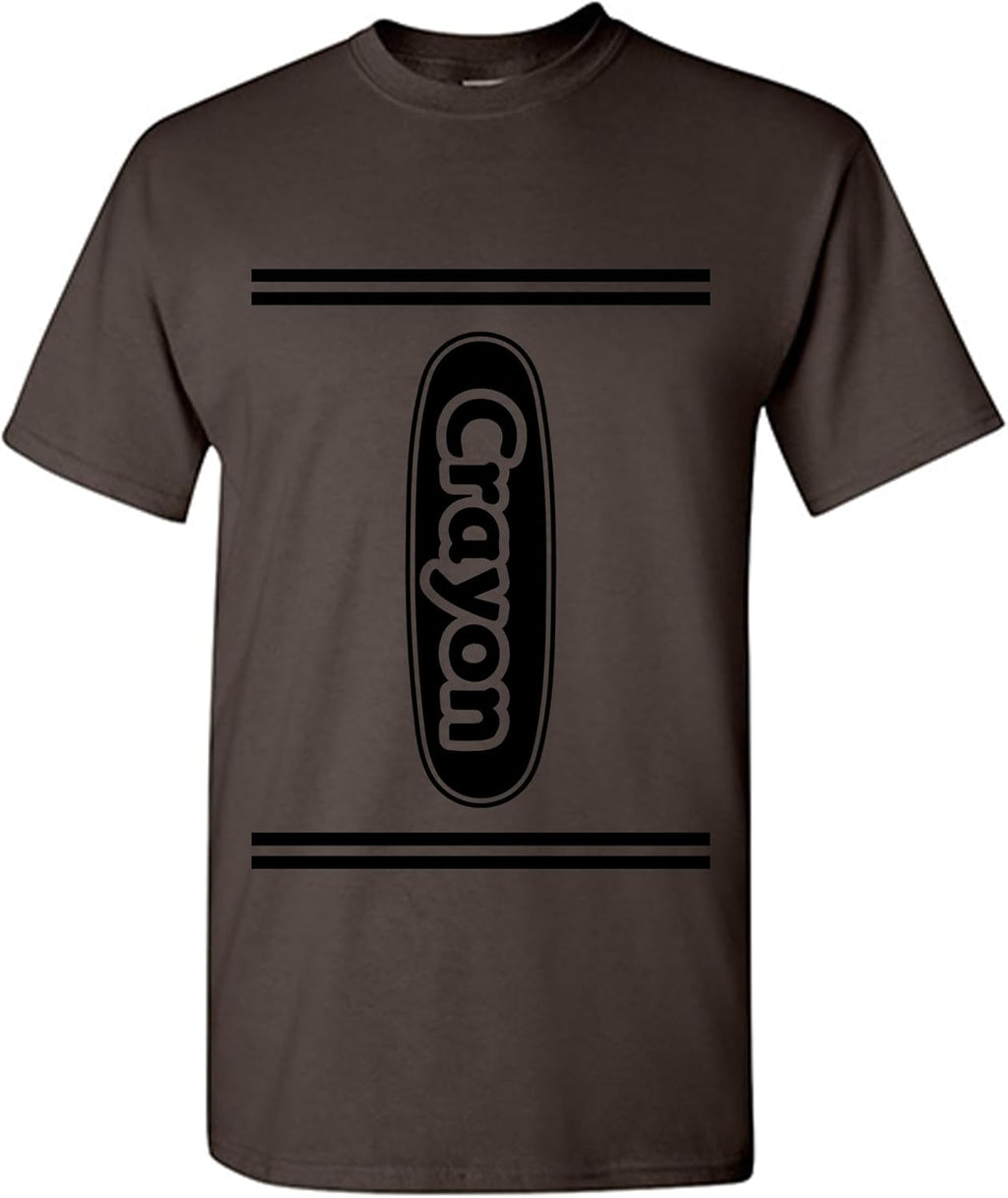 Crayon Shirt Women Men Kids | Costume for Halloween Party Group Event Unisex Matching Colorful Teacher Art Theme T-Shirt