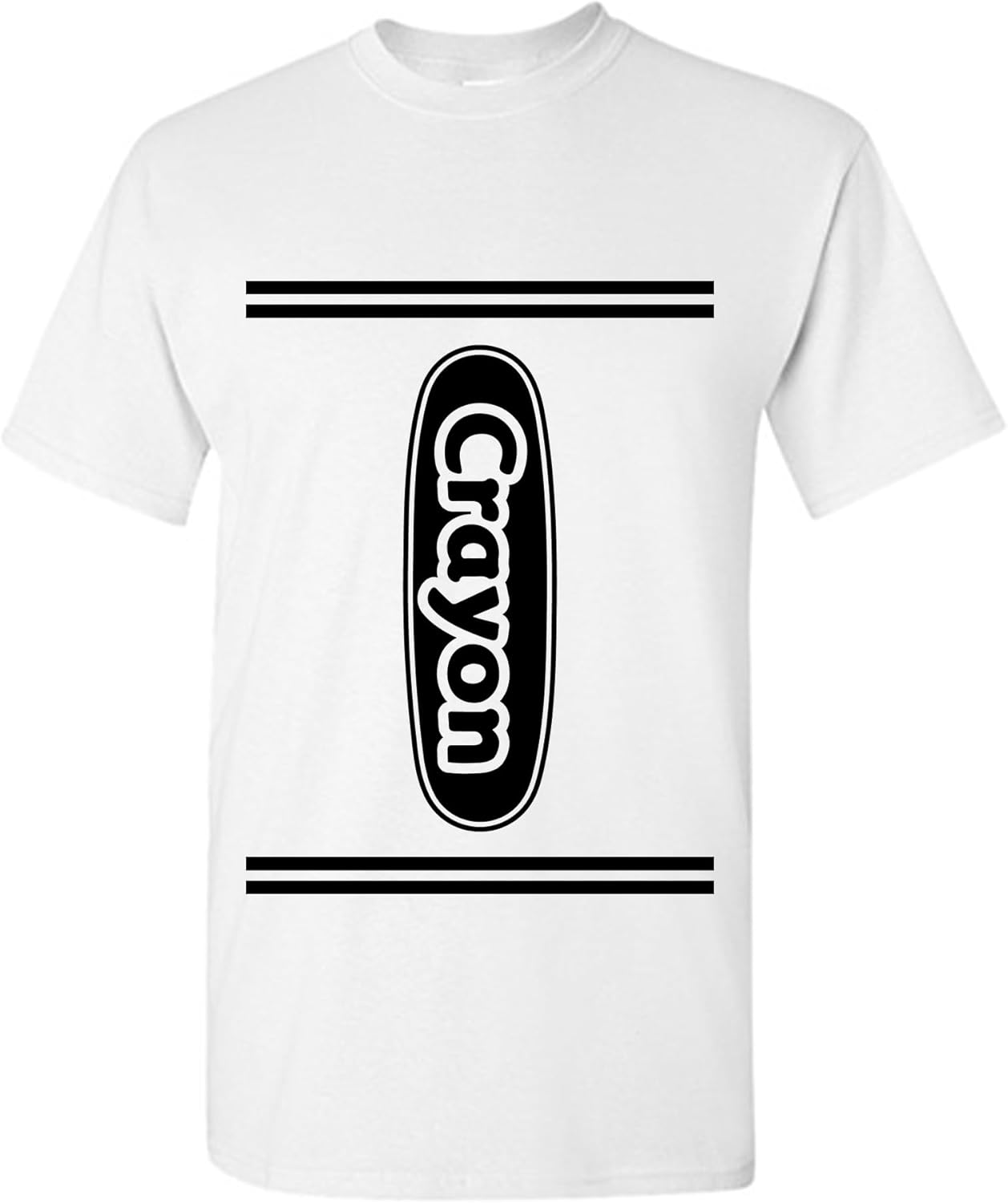 Crayon Shirt Women Men Kids | Costume for Halloween Party Group Event Unisex Matching Colorful Teacher Art Theme T-Shirt