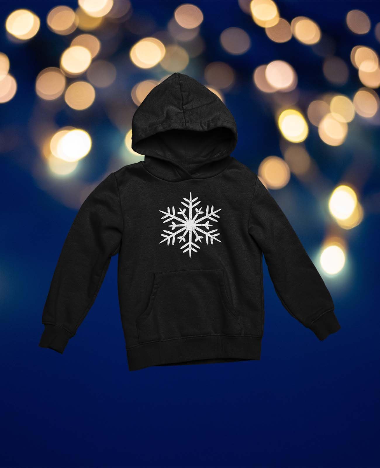 Tstars Holiday Snowflake Hoodie for Women - Festive Christmas Pullover Sweatshirt for Teen Girls & Winter Outfits