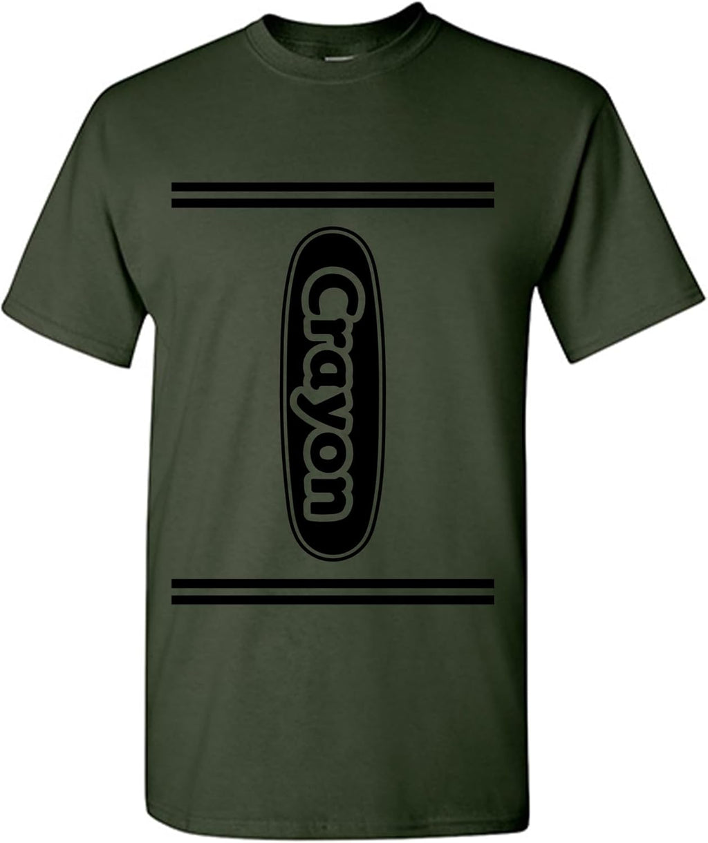 Crayon Shirt Women Men Kids | Costume for Halloween Party Group Event Unisex Matching Colorful Teacher Art Theme T-Shirt