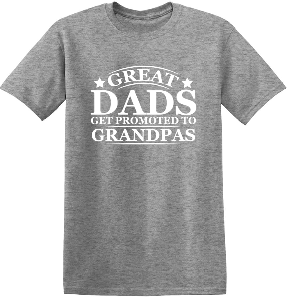 Great Dads, Mens Graphic T-Shirts with Family Humor | Classic Funny T Shirts for Men|Novelty T-Shirts Gift for Grandpa