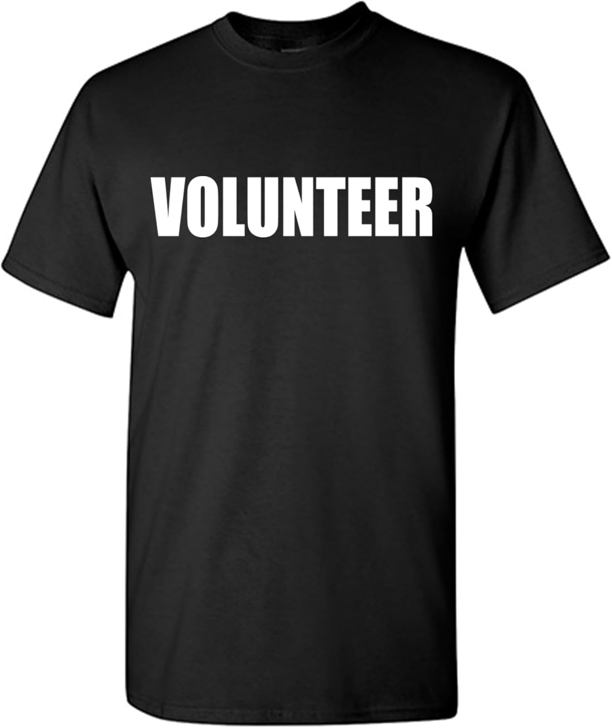 Security Shirt for Men Graphic Event Staff Work Uniform Concert Crew Tee Professional Guard Outfit Black Funny T-Shirt