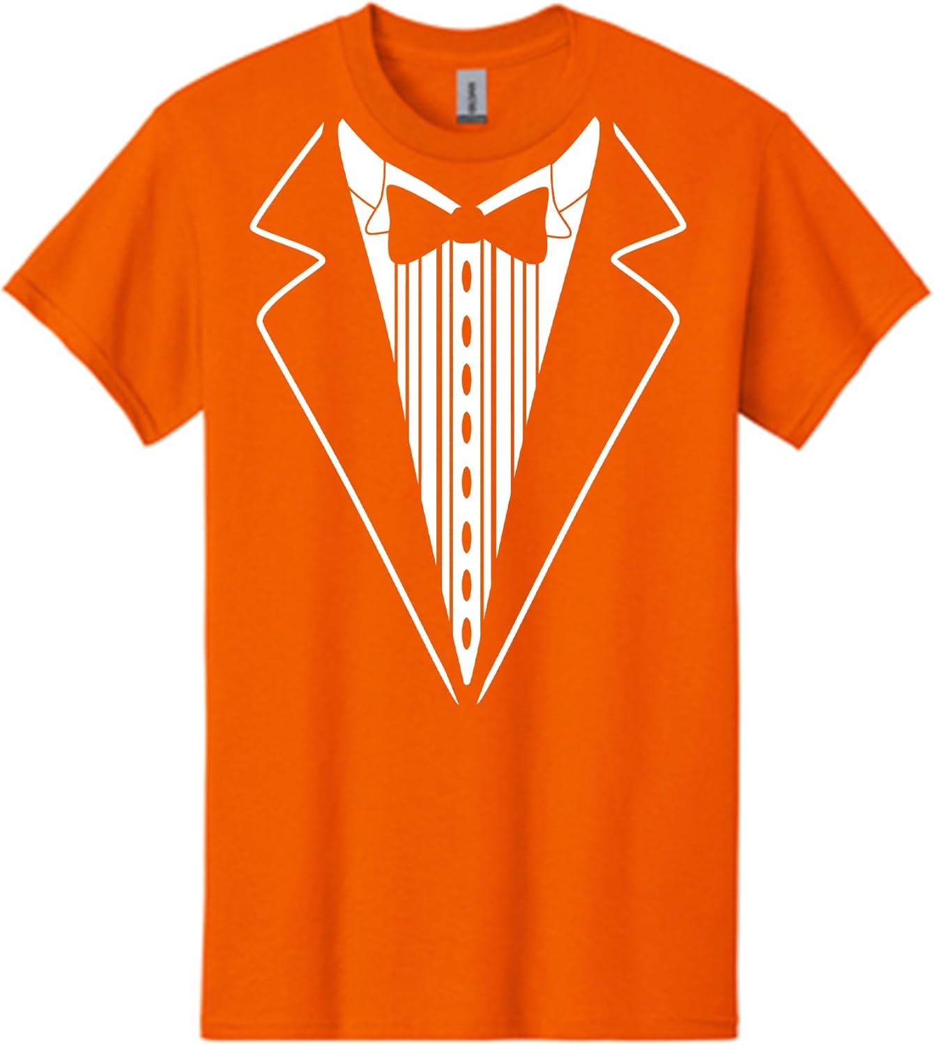 Tuxedo Shirts for Men Novelty Graphic Funny Formal Classic Black White Tux Print Casual Wedding Bachelor Prom T-Shirt