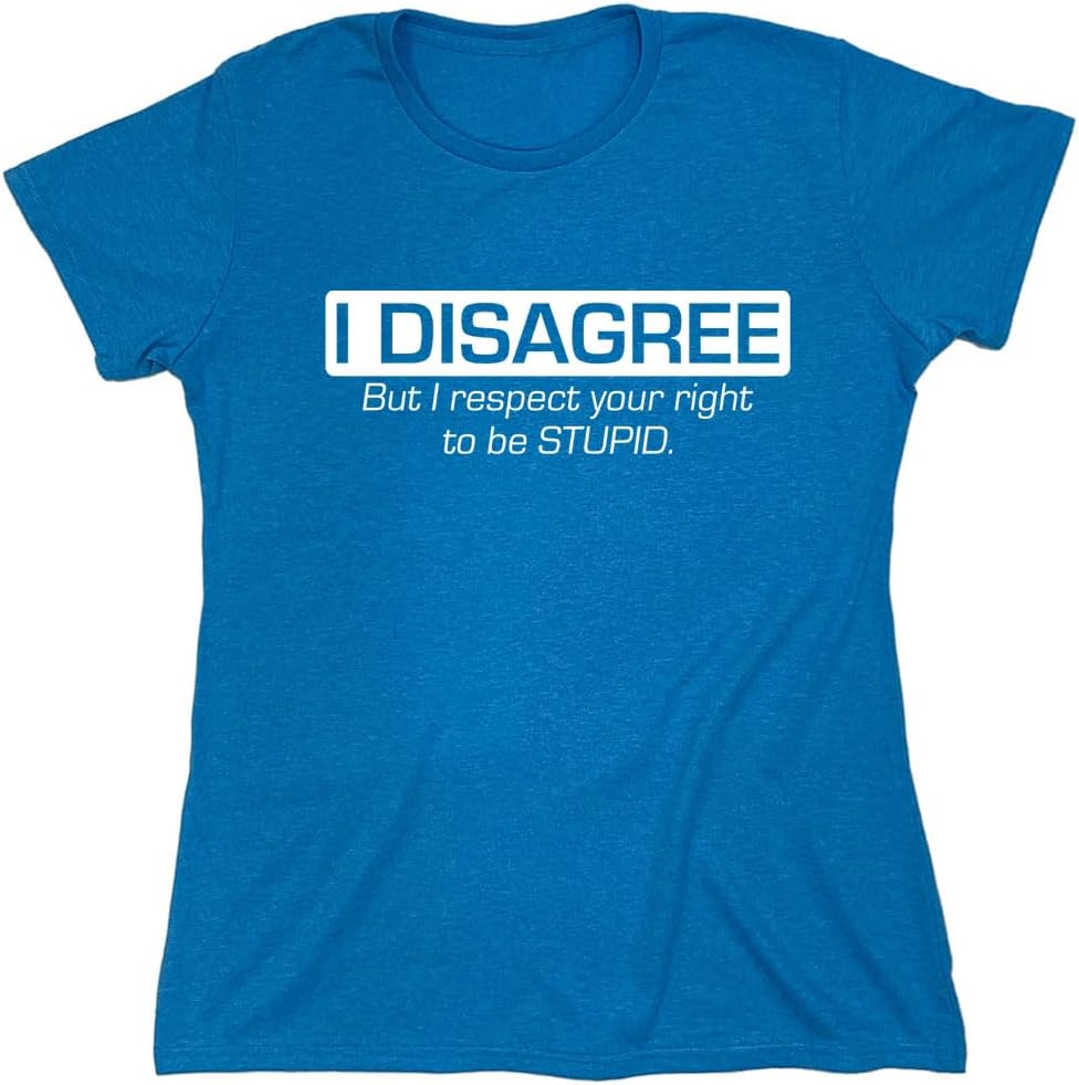 I Disagree But I Respect Your Right Humor Sarcasm Funny T Shirt