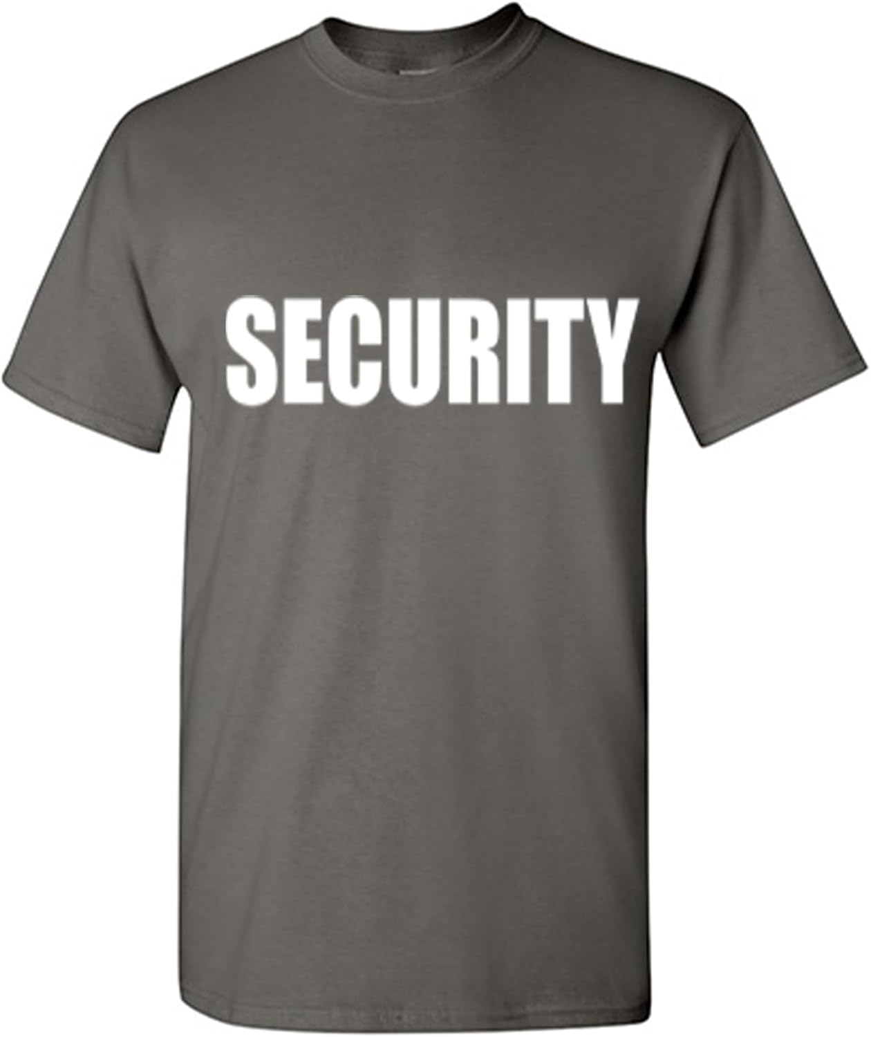 Security Shirt for Men Graphic Event Staff Work Uniform Concert Crew Tee Professional Guard Outfit Black Funny T-Shirt