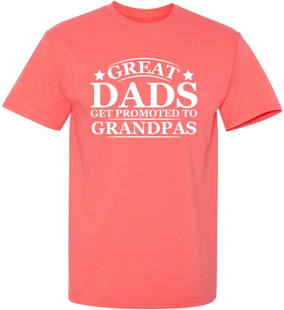 Great Dads, Mens Graphic T-Shirts with Family Humor | Classic Funny T Shirts for Men|Novelty T-Shirts Gift for Grandpa