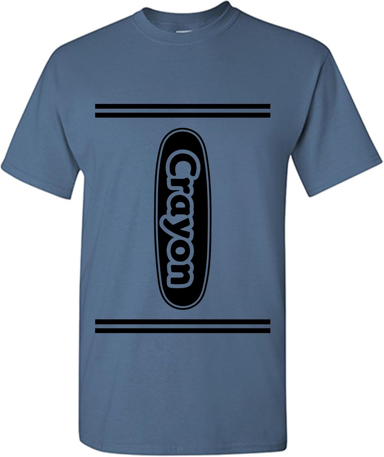 Crayon Shirt Women Men Kids | Costume for Halloween Party Group Event Unisex Matching Colorful Teacher Art Theme T-Shirt