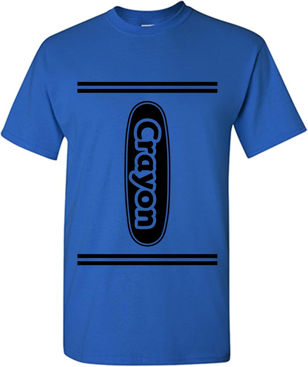 Crayon Shirt Women Men Kids | Costume for Halloween Party Group Event Unisex Matching Colorful Teacher Art Theme T-Shirt