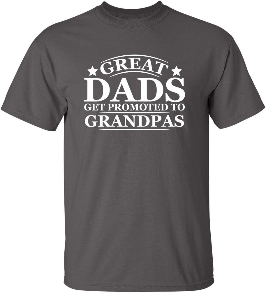Great Dads, Mens Graphic T-Shirts with Family Humor | Classic Funny T Shirts for Men|Novelty T-Shirts Gift for Grandpa