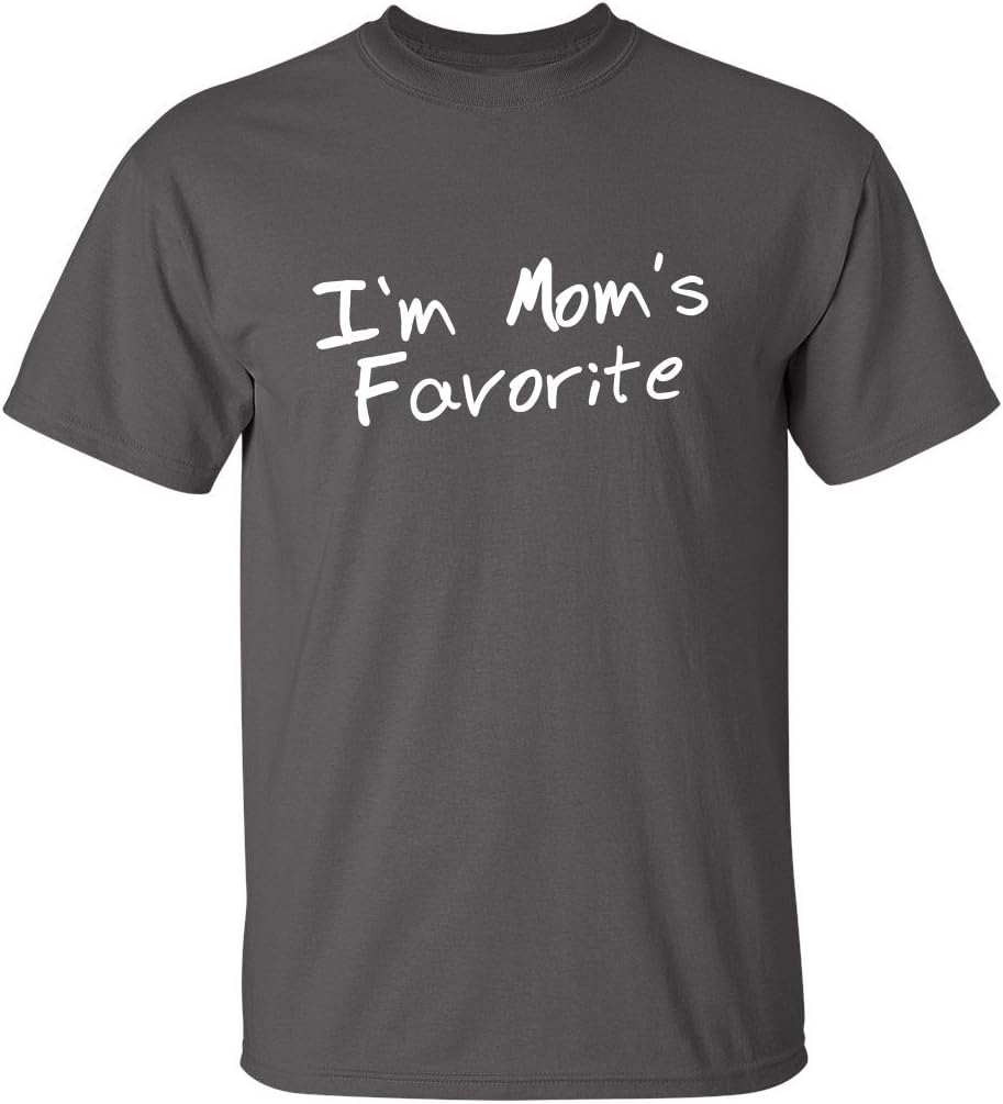 I'm Mom's Favorite Christmas Children Sibling Rivalry Tee | Premium Mens T Shirts | Graphic Novelty Sarcastic Funny T Shirt